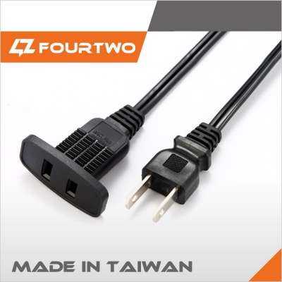 Taiwan made for home appliances black/brown extension socket with pse approval