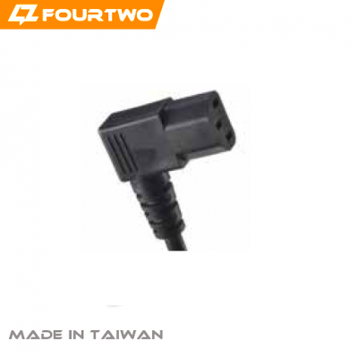 CUSTOMIZED SAFETY APPROVAL 90 DEGREE PLUG IEC320 C13 POWER CORD